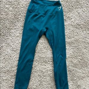 Gymshark Blue 7/8 Leggings Athletic Fit